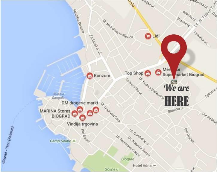 Apartment Lili Biograd Na Moru Ngoại thất bức ảnh